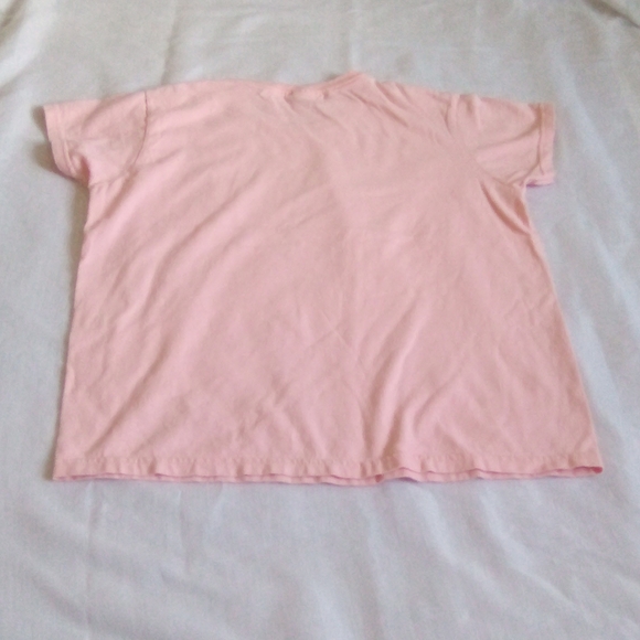 Gildan M Peach Orange Tshirt - Picture 4 of 5